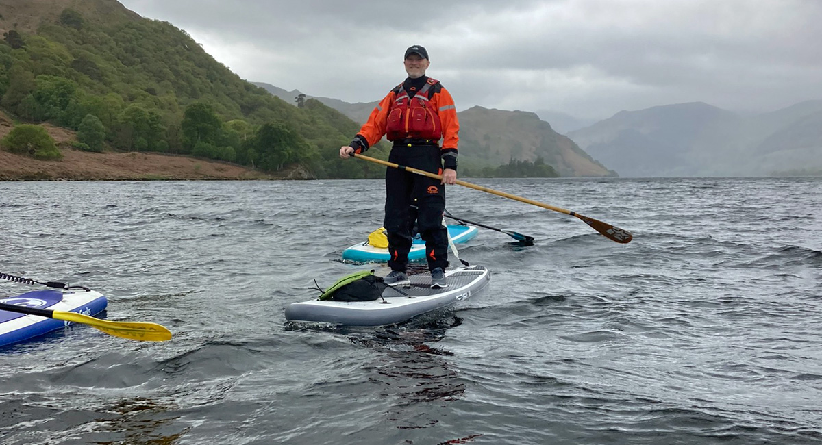 SUP open water coach